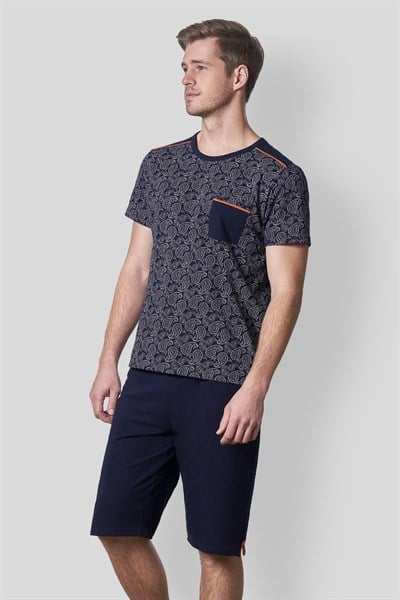 DOREANSE Erkek T-Shirt Pijama Takımı 4568