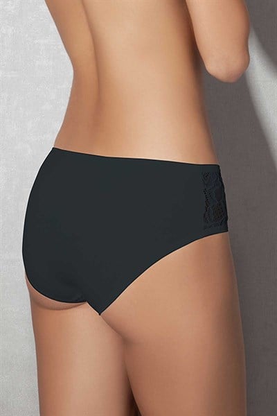 Doreanse Kadın Modal Çiçekli Dantel Yüksek Bel Slip Külot 7138