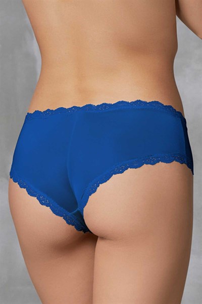 Doreanse Kadın Polyamid 3'lü Dantelli Çiçek Desenli Fiyonk Slip Külot 7157