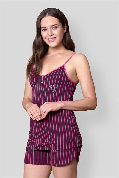 DOREANSE KADIN T-Shirt Pijama Takımı 4010