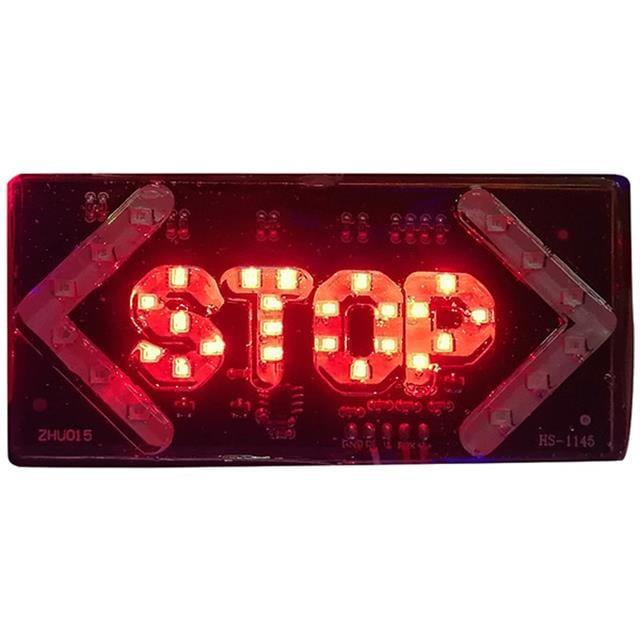 Elektrikli İşaret Cihazı Oklu Stop Küçük