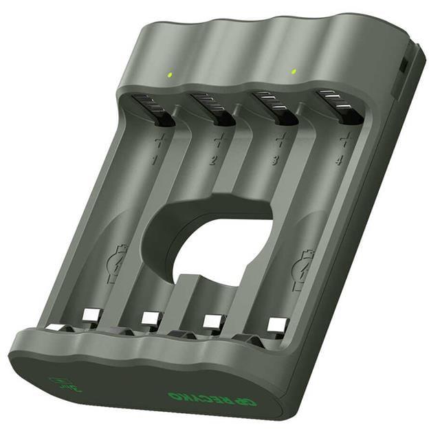 GP Recyko B441 Usb 4’Lü AA - AAA Pil Şarj Cihazı (GPACSB44103 GPB441R21-2GTLB1)