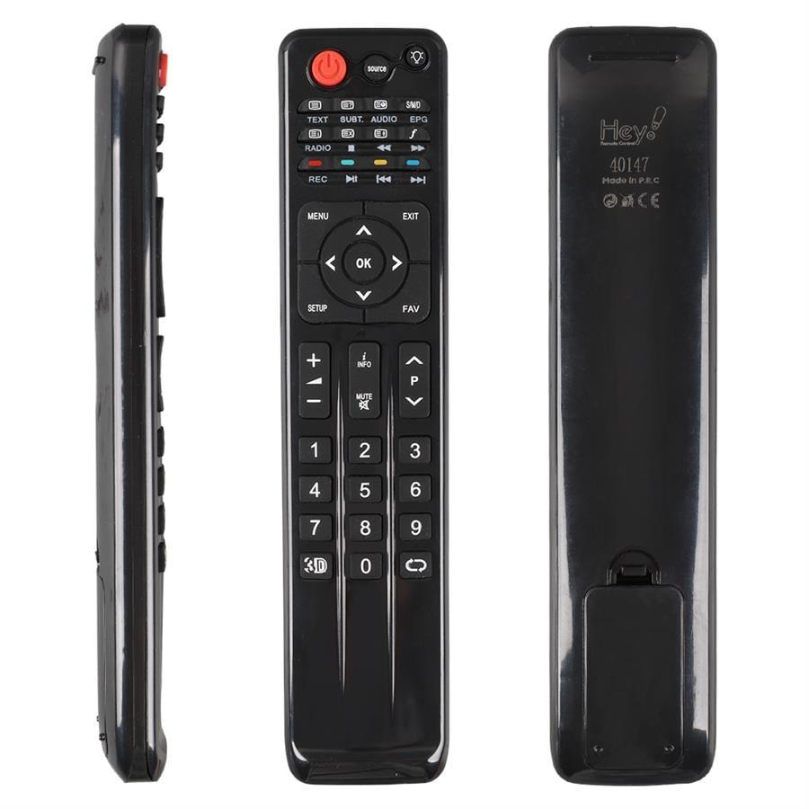 HEY 40147 Sunny Axen RC0256 01 Yazisiz 3D Uyumlu LCD LED TV Kumanda