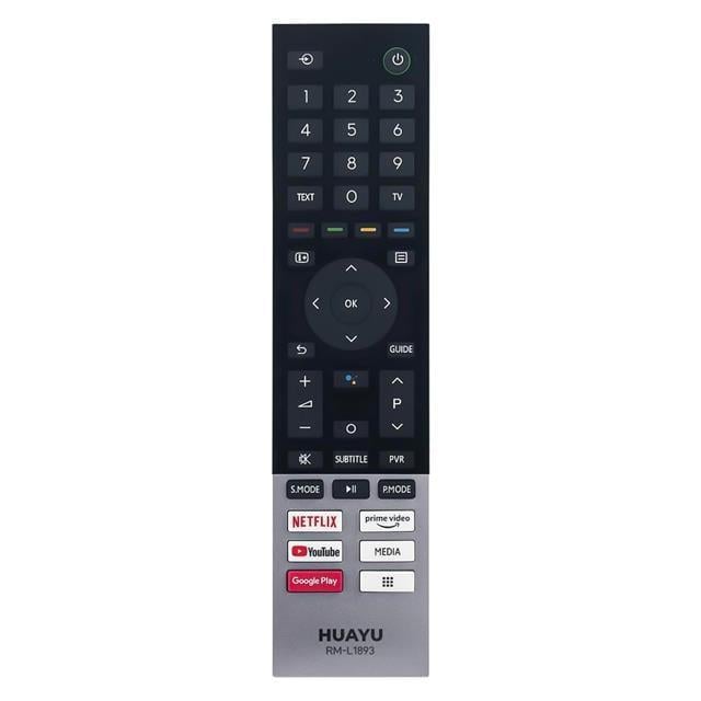 Huayu RM-L1893 Toshiba Universal Ses Komutsuz Lcd Led Tv Kumanda