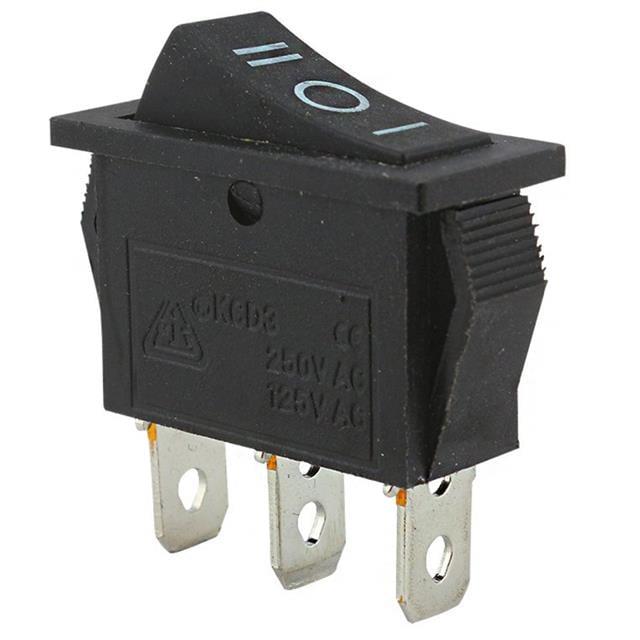 IC-117 Dar Işıksız On-Off-On 3P Yaylı Anahtar