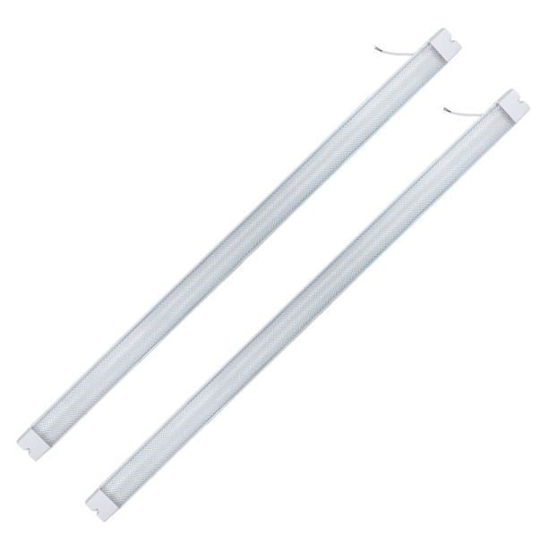 Ledx AL-EXTK80 220 Volt - 80 Watt 6500K 8800 Lümen 120 Cm Beyaz 3 Sıra Ledli Kristal Bant Armatür (2'li Paket Fiyatı)