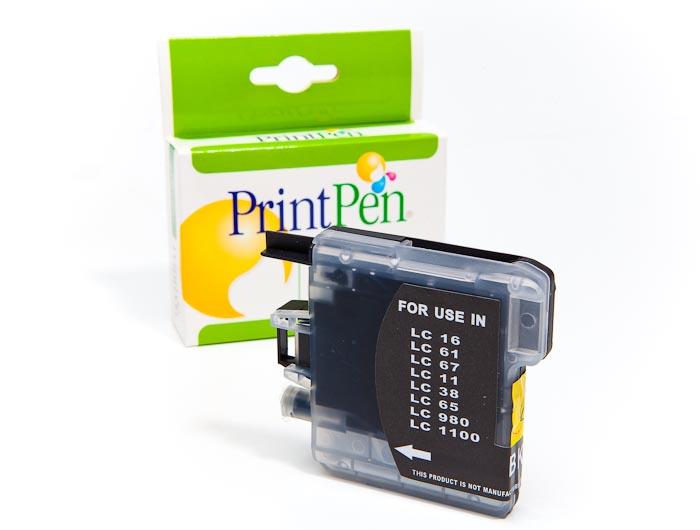 PRINTPEN BROTHER LC-38,61,65,67,980,1100  Black Yüksek Kapasite (18,0ml.)