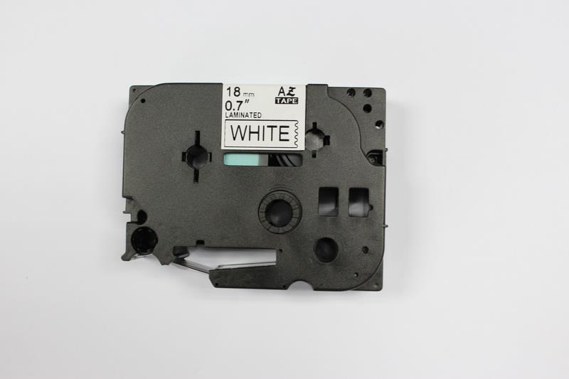 PRINTPEN BROTHER P-Touch TZE-241 BEYAZ ETIKETE SIYAH (18mm x 8m)