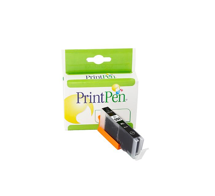 PRINTPEN CANON CLI-551XLB Black Yüksek Kapasite (12,5ml.)
