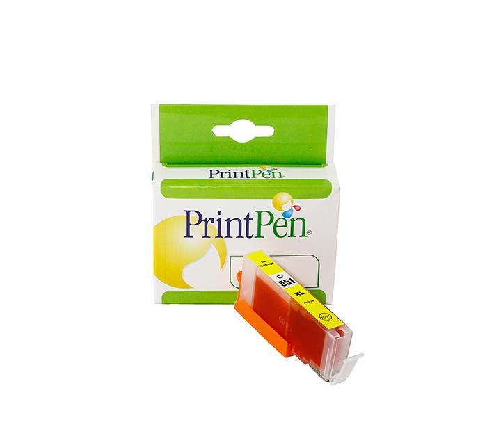 PRINTPEN CANON CLI-551XLY Yellow Yüksek Kapasite (12,5ml.)