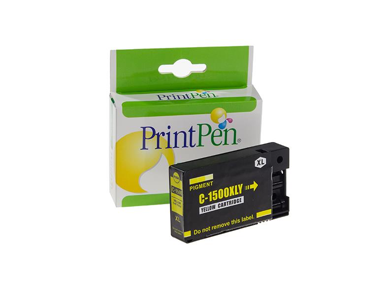 PRINTPEN CANON PGI-1500XLY Yellow Yüksek Kapasite (12.0ml.)