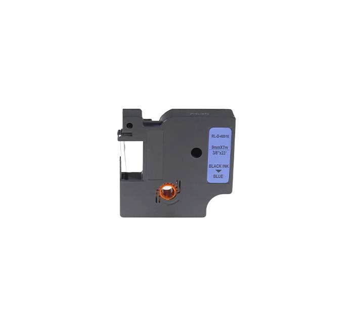 PRINTPEN DYMO D1 40916 MAVI ETIKETE SIYAH (9mm x 7m)