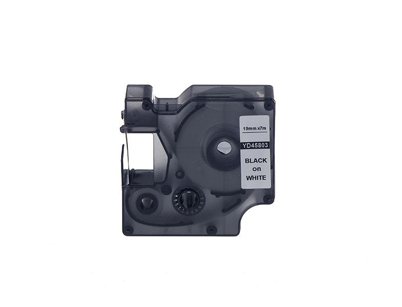 PRINTPEN DYMO D1 45803 BEYAZ ETIKETE SIYAH (19mm x 7m)