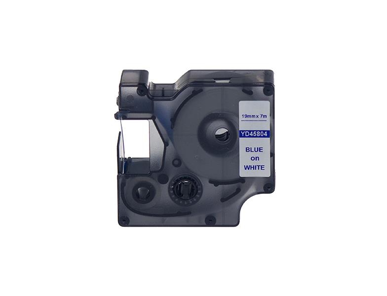 PRINTPEN DYMO D1 45804 BEYAZ ETIKETE MAVI (19mm x 7m)