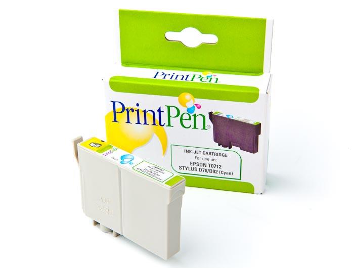 PRINTPEN EPSON T0712 Cyan (13,5ml)