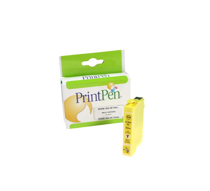 PRINTPEN EPSON T18XL (C13T18144012) Yellow Yüksek Kapasite (13,5ml)