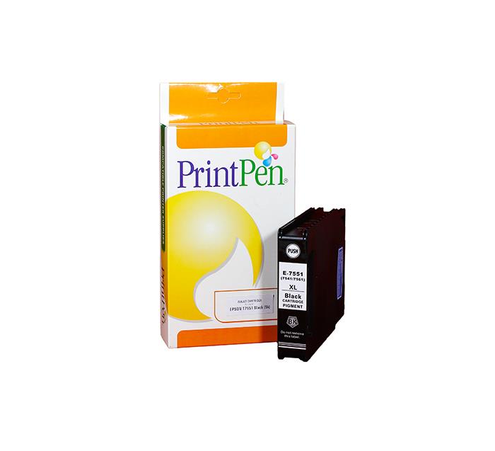 PRINTPEN EPSON T7551XL (C13T755140) Black Yüksek kapasite (5k)