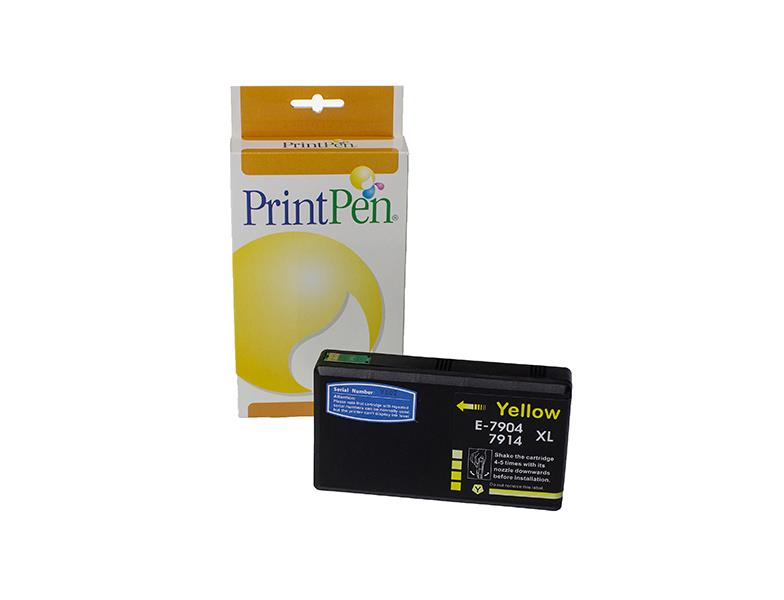 PRINTPEN EPSON T79XL (C13T79044010) Yellow Yüksek Kapasite (25,0ml-2k)