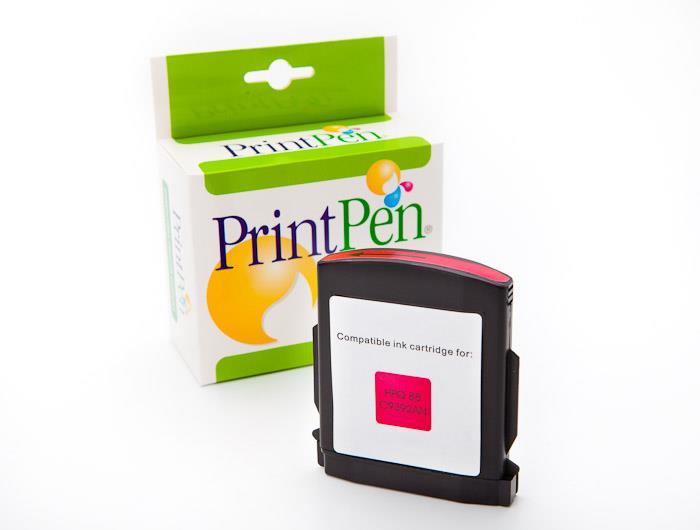 PRINTPEN HP 88XL (C9392AE) Magenta Yüksek Kapasite (28,0 ml.)
