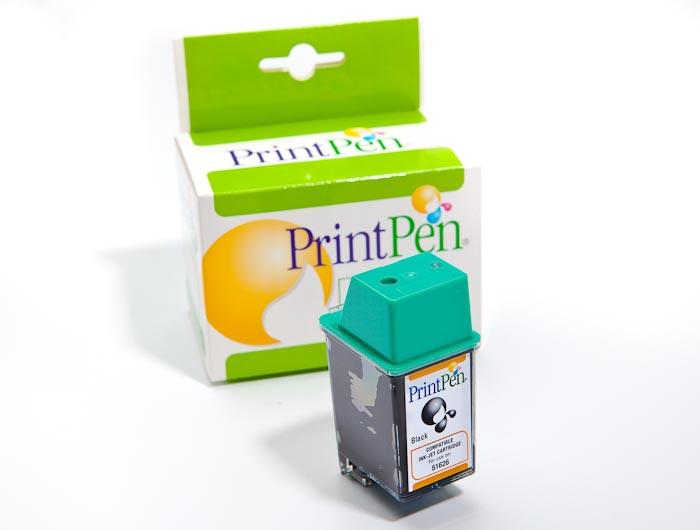 PRINTPEN HP No.26 (51626AE) Black (%100 Yeni)