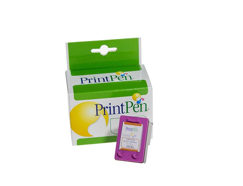 PRINTPEN HP No.302XL (F6U67A) Color Yüksek Kapasite (%100 Yeni)