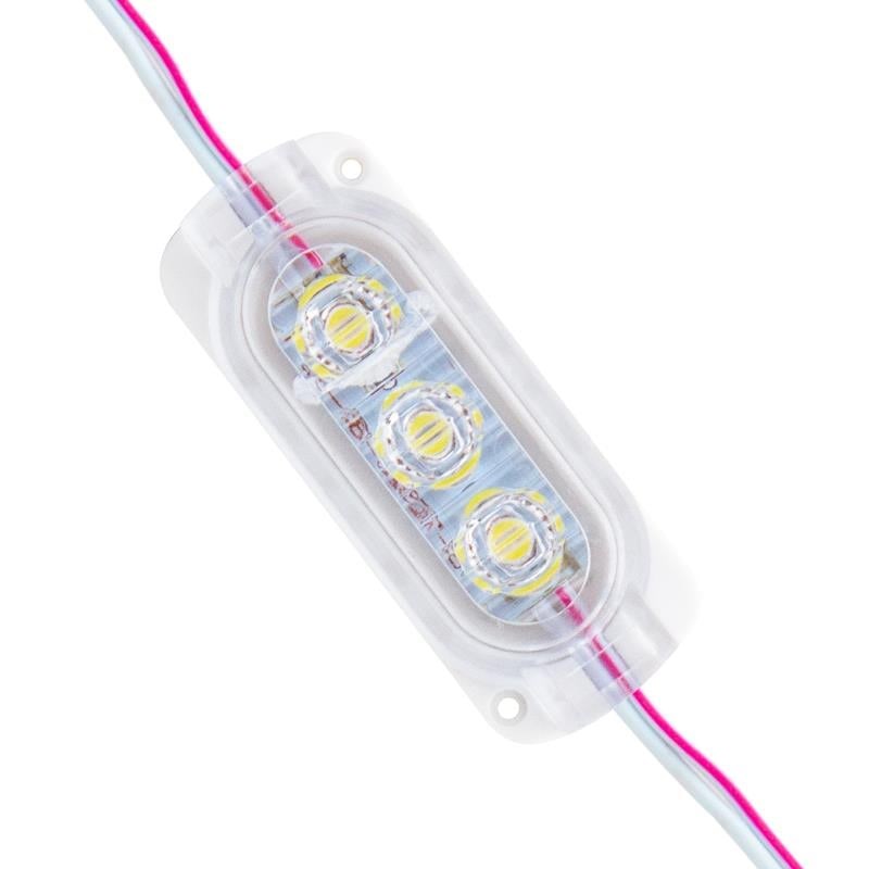 Powermaster 12 Volt 0.6 Watt Soğuk Beyaz 2835 65 X 25 Mm IP65 120 Lümen 160 Derece Modül Led