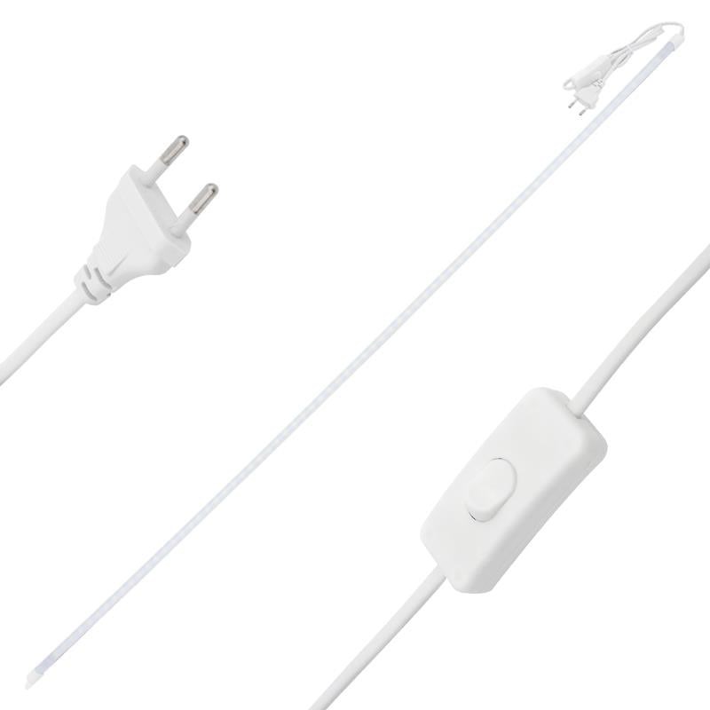 Powermaster 220V-20W Anahtarlı 80-90 Lümen 144 Led 120 Cm Beyaz Kasa Seyyar Çubuk Led PWR-6933