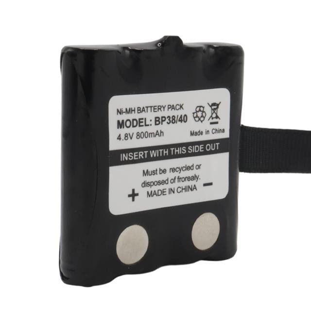 Powermaster BP38/40 NI-MH 4.8 Volt 800Mah Cobra Telsiz Pili Şarj Edilebilir Şarjlı 4Xaaa