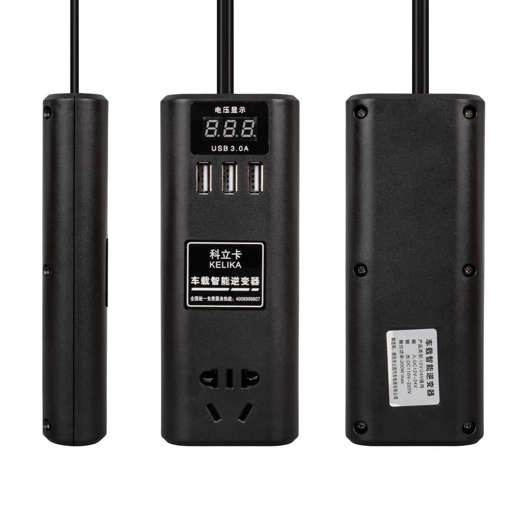 Powermaster Çok Fonksiyonlu USB Araç İnvertörü 12v/24V To 220V