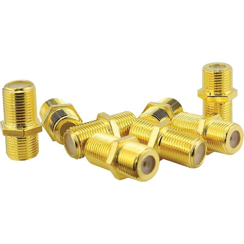 Powermaster PM-679 F Ara Gold Sarı Konnektör Birleştirici (100'lü Poşet)