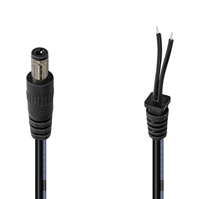 Powermsater PM-32445 1.2Metre Notebook Adaptör Jacklı Kablo 5.5*2.5 Uç