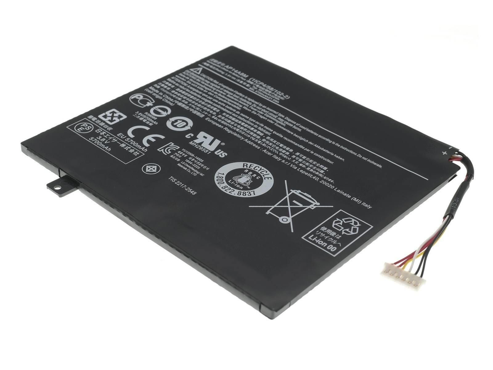 RETRO Acer Aspire SW5-012, AP14A8M Notebook Bataryası