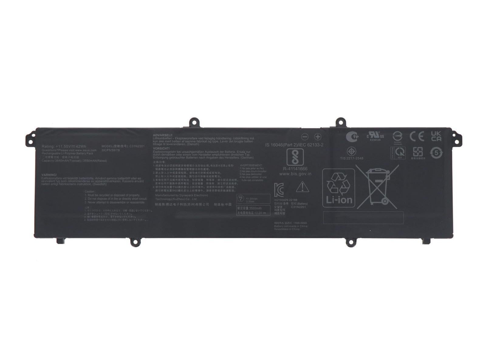 RETRO Asus C31N2201 Notebook Bataryası
