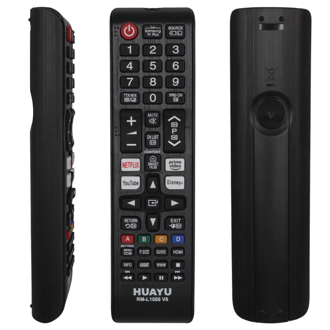 RM-L1088 V6 Netflix Rakuten Amazon Prime - Disney+ Tuşlu Samsung LCD Led TV Kumanda