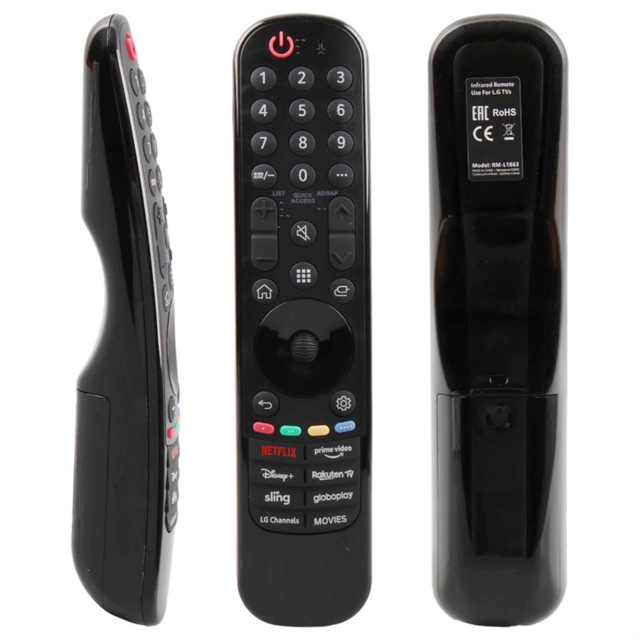 RM-L1863 LG Netflix Prime Video Rakuten Sling Disney+ Tuşlu LCD Led TV Kumanda