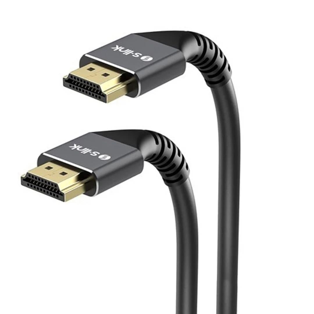 S-Link SLX-HD4K20 19+1 20 Metre V2.0 4K 30Hz Metal HDMI Kablo