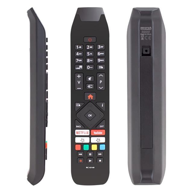 Vestel RC 43140 H0297A Netflix-Youtube Tuşlu Tv Kumandası