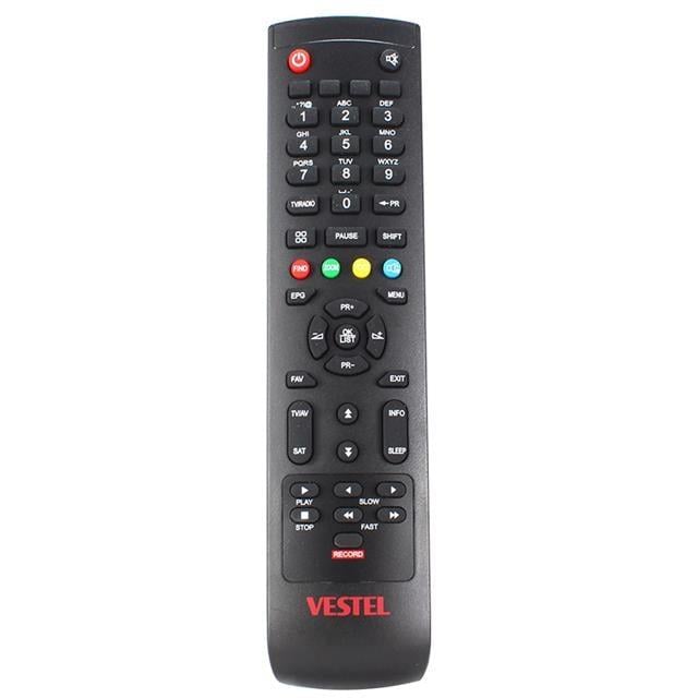 Vestel Record Tuşlu Lcd Tv Kumandası