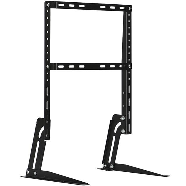 Vontech 32-65 İnc Lcd-Led Kilitli Sabit Askı Aparatı + Tv Ayağı Masa Standı LMA-04