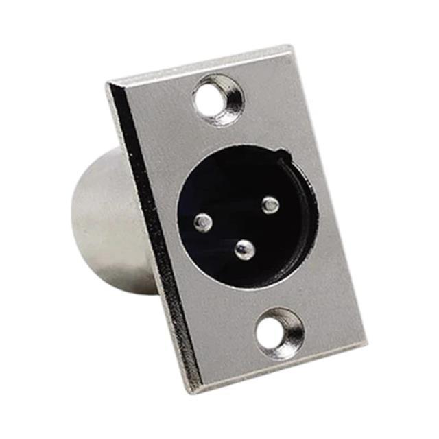 Elektromer Canon XLR 3 Pin Erkek Şase Konnektör