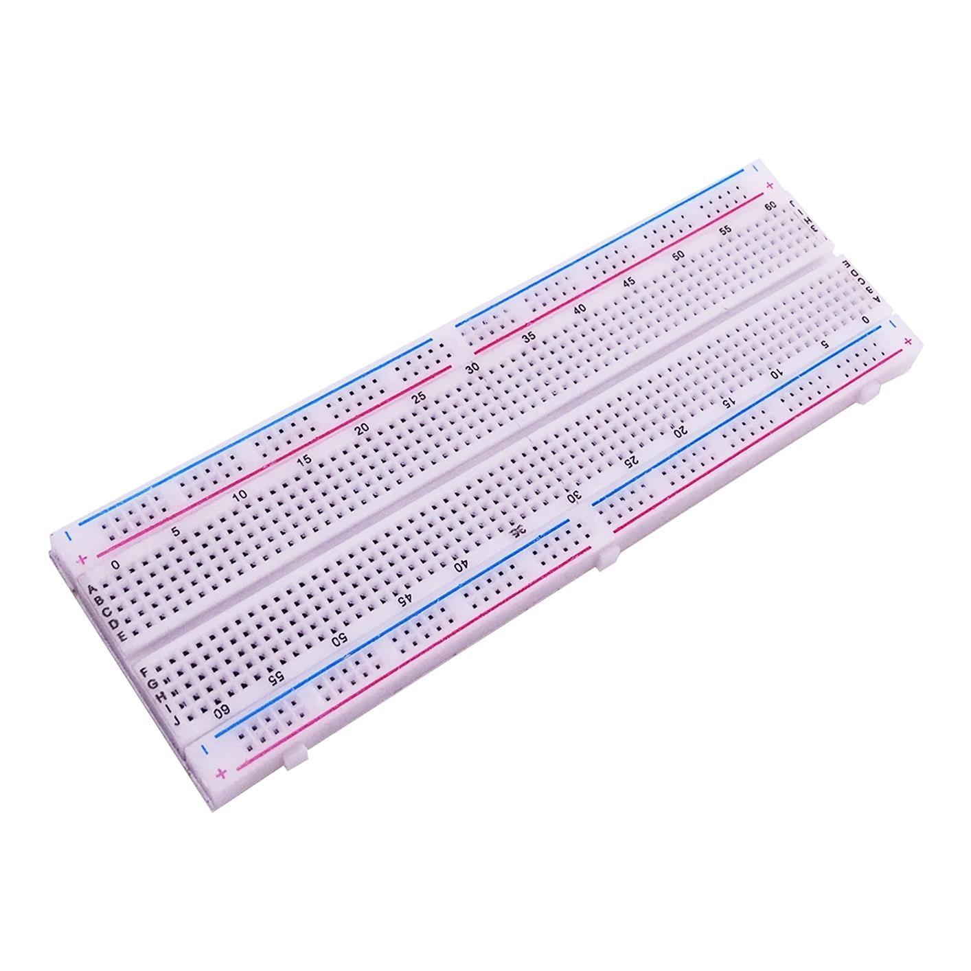 Elektromer MB-102 830 Delik 16.5Mm/5.4Mm/0.85Mm Büyük Boy Bread Board