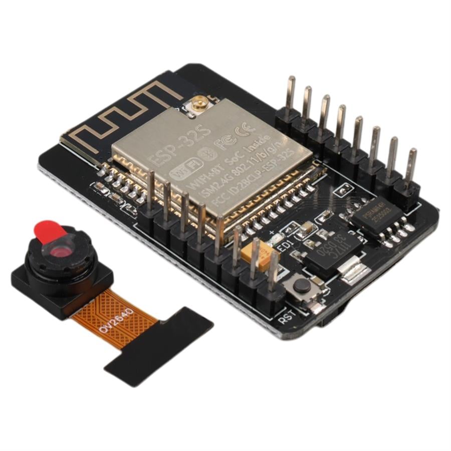 ESP32-CAM 2640S WiFi Bluetooth Geliştirme Kartı Dahili Kamera ve Micro SD Kart Harici Anten Girişli Modül