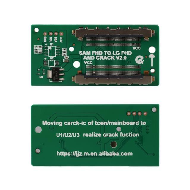 LCD Panel Flexi Repair Kart HD LVDS To FPC Sam FHD To LG FHD Crack V2.0 QK0812D