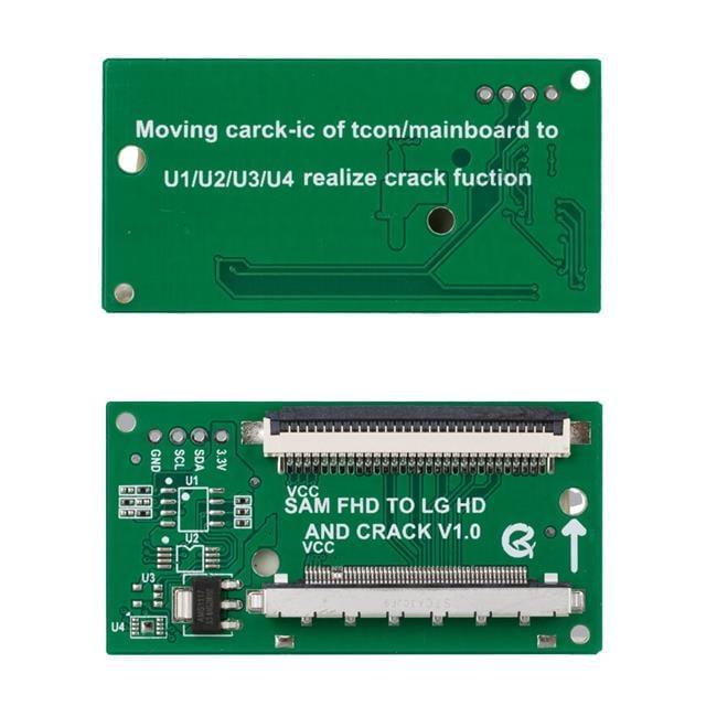 Lcd Panel Flexi Repair Kart Sony Fhd To Hd Lvds To Fpc Sam Fhdv To Lg Hd Qk0815a