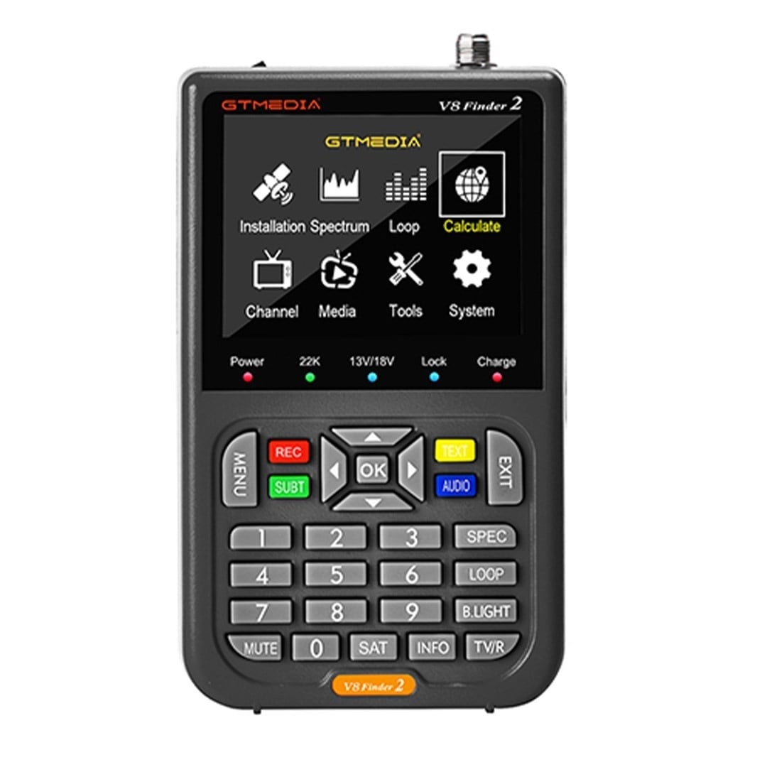 NOVACOM GTMEDIA V8 FINDER 2 3.5'' EKRANLI GÖRÜNTÜLÜ HD UYDU YÖN BULUCU