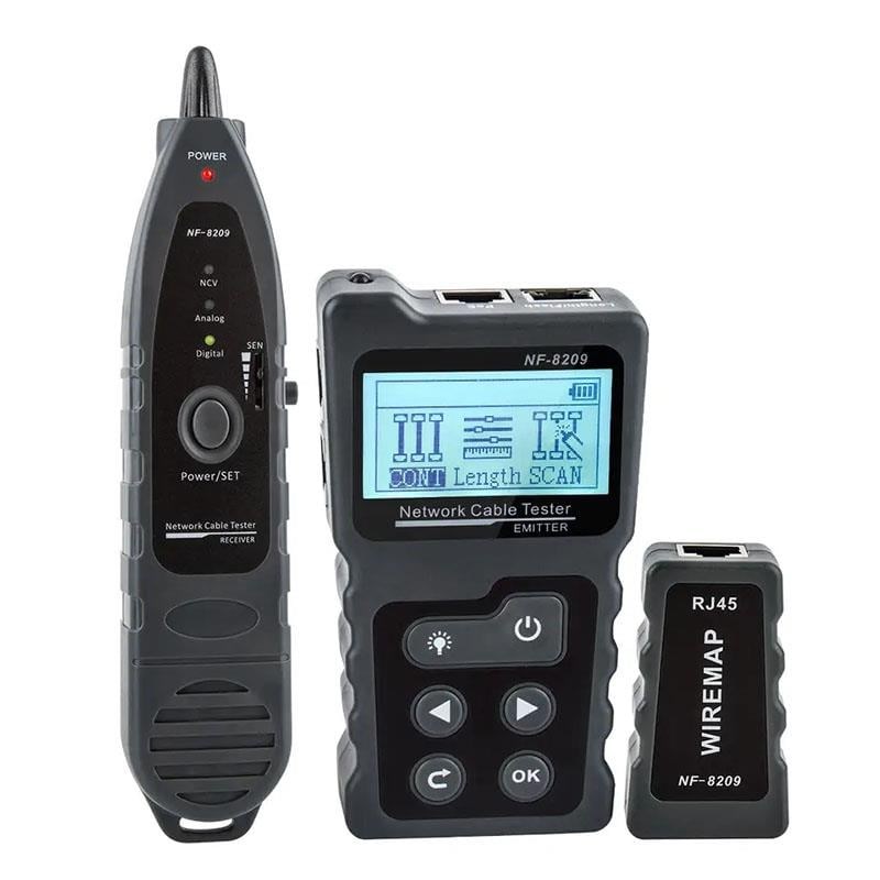 Noyafa NF-8209 Poe Destekli Kablo Bulucu ve Arıza Tespit Cihazı