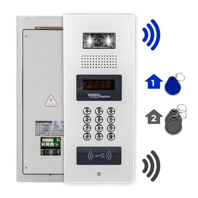 Powermaster 980C98RD NFC Destekli Görüntülü Diafon Kapı Kilit Akıllı Ev Güvenliği Sistemi Vericisi