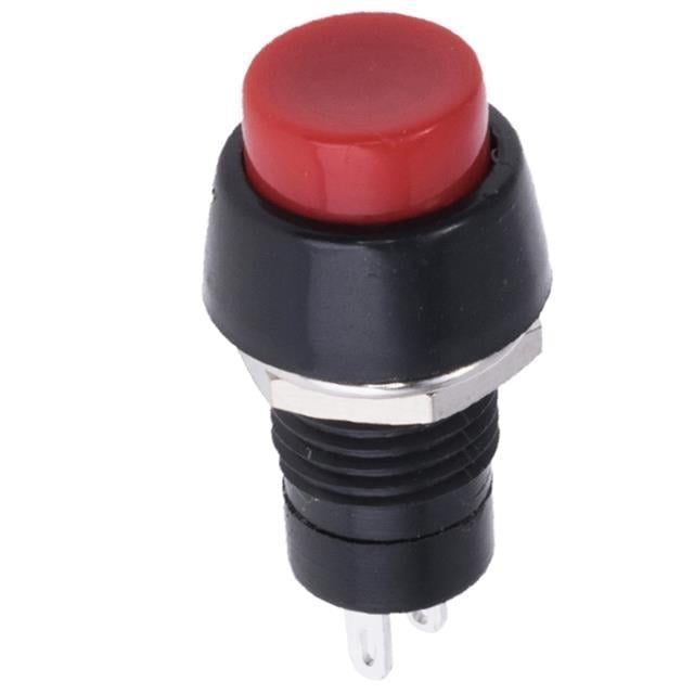 Powermaster IC-190 Yuvarlak Plastik Anahtarlı Kalıcılı Buton 10Mm