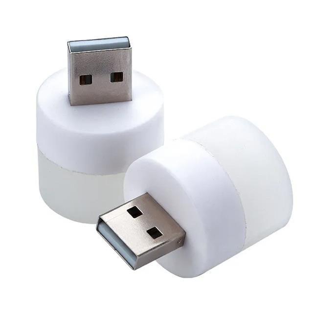 Powermaster PM-20919 Powerbank İçin Taşınabilir USB Beyaz Led Gece Lambası