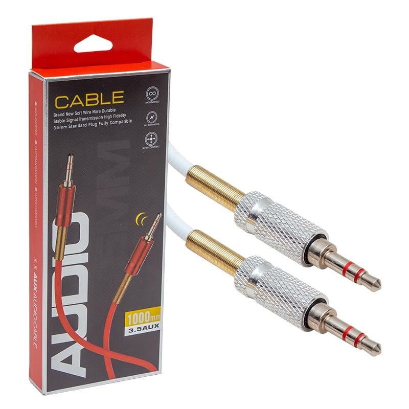 Powermaster PM-3834 3.5 Mm Erkek/Erkek Stereo Aux Kablo